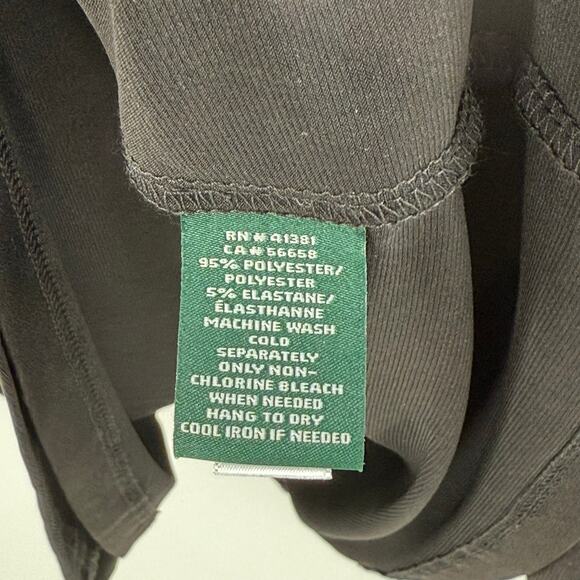 Lauren Ralph Lauren Dress Size 10 Cold Shoulder Bell Sleeve Black Stretch NWT - Picture 11 of 13